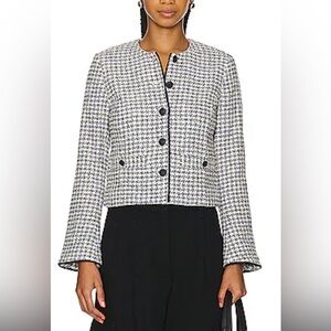 Rag & Bone Black and White Tweed Jacket Size 2